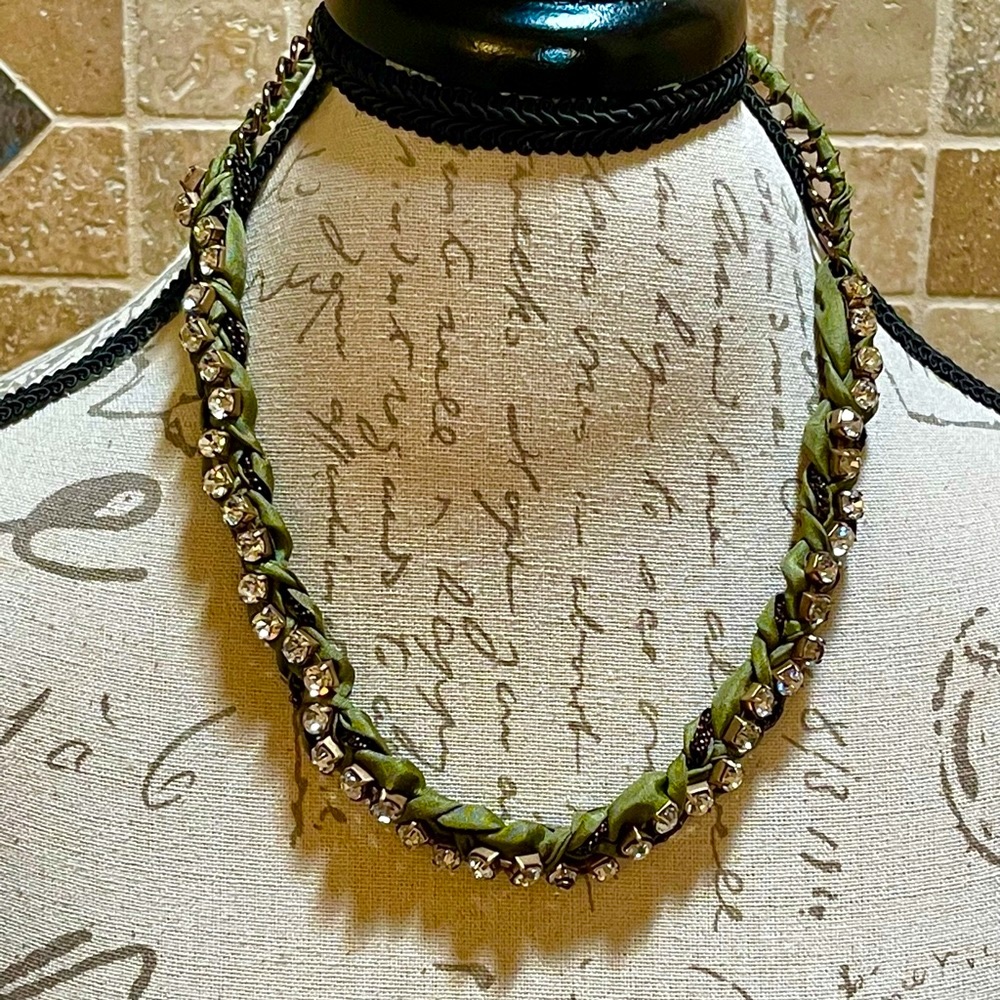 J. Crew rhinestone necklace